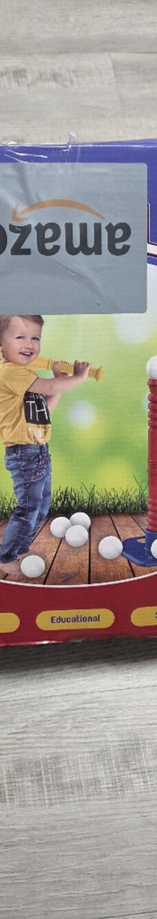 Tee Ball Stand With Balls - Picture 2 of 2